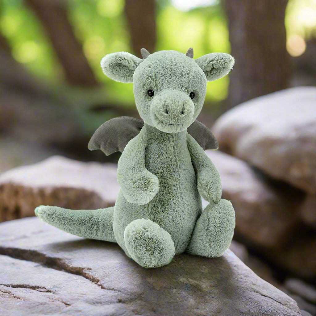 （ジェリーキャット） Bashful Dragon Medium Amazon.com: Jellycat Bashful Dragon Stuffed Animal, Medium