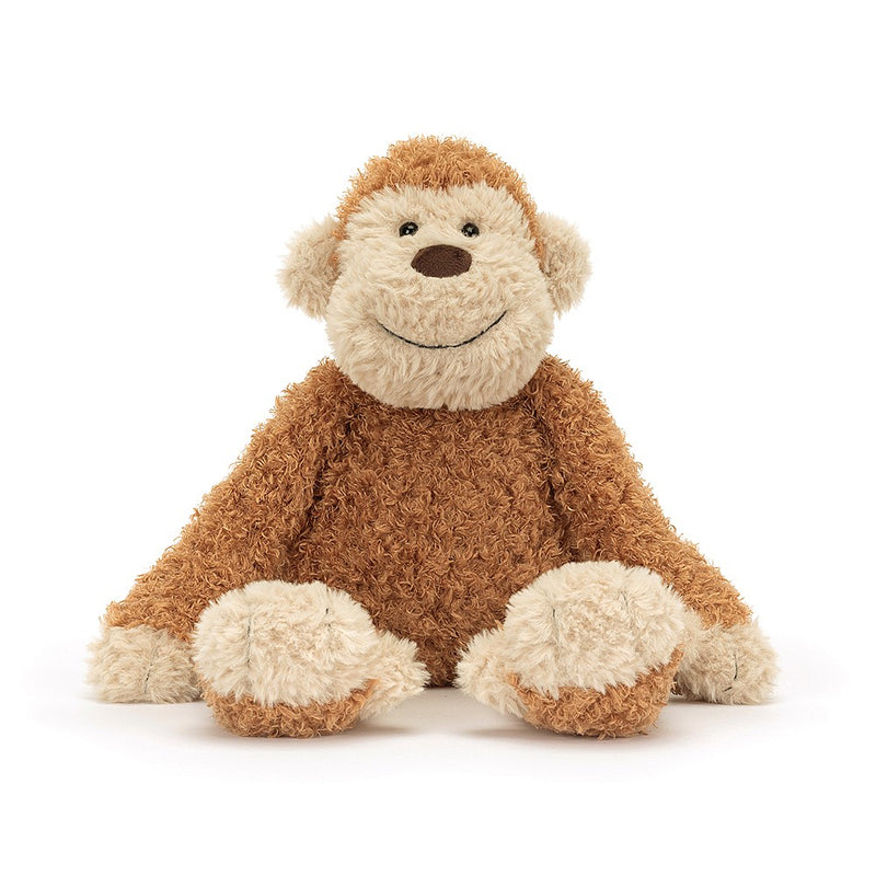 Jellycat Junglie Monkey Front view with a smile