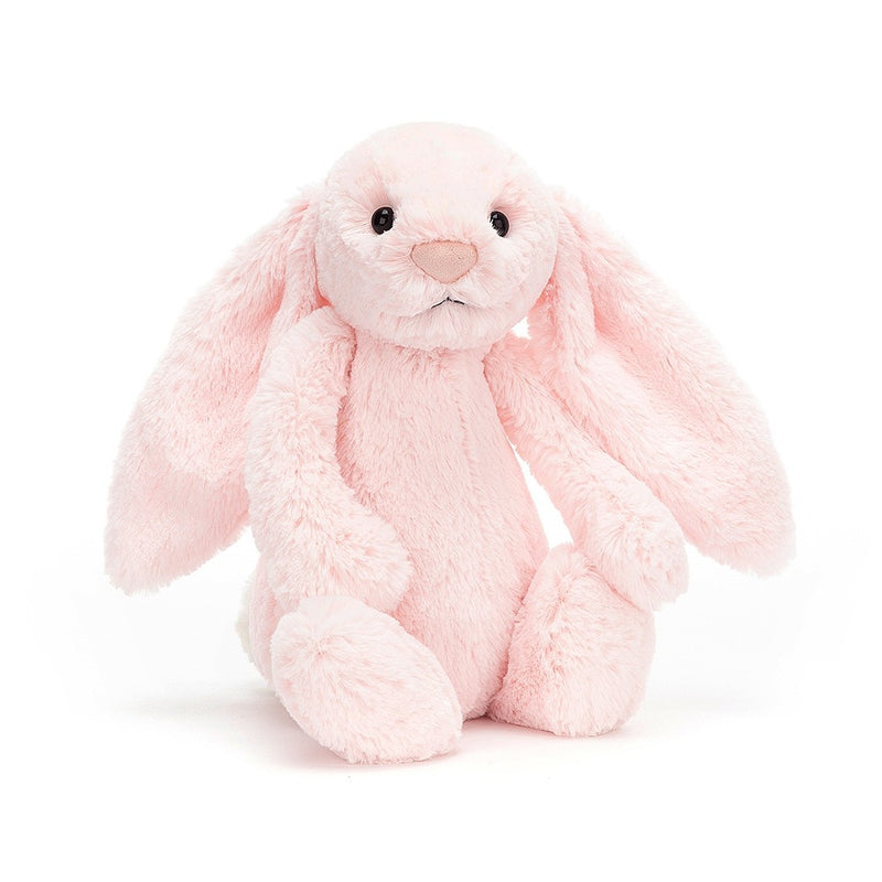Jellycat Bashful Pink Bunny front view