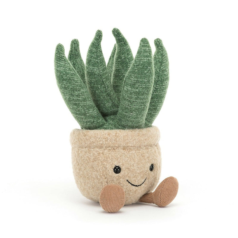 Jellycat Amuseable Aloe Vera Small front side view