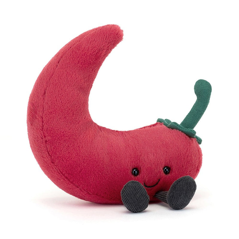 Jellycat Amuseable Chilli Pepper front view posing