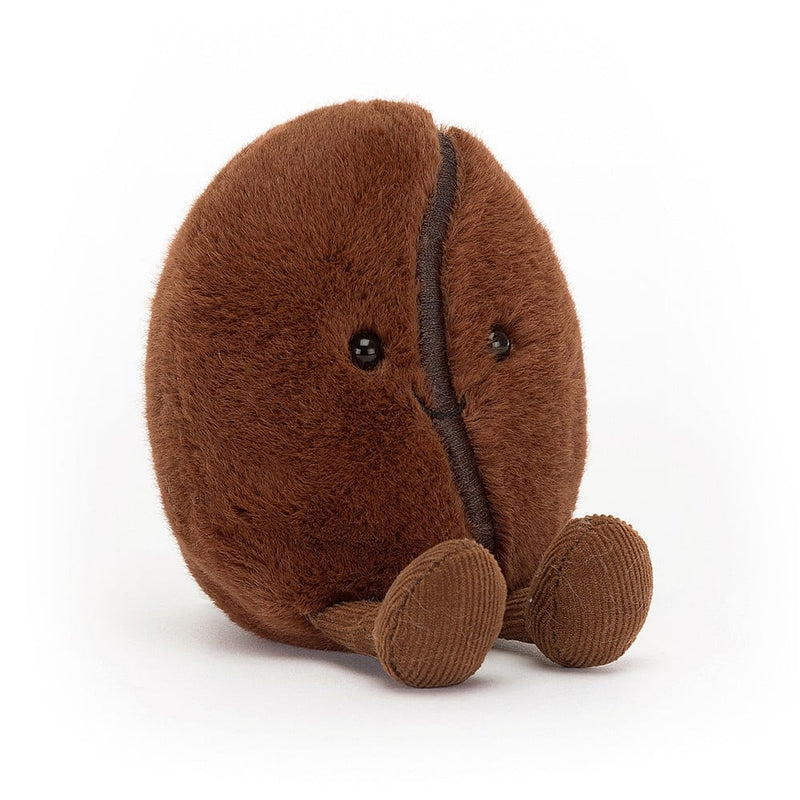 Jellycat Amuseable Coffee Bean front side view