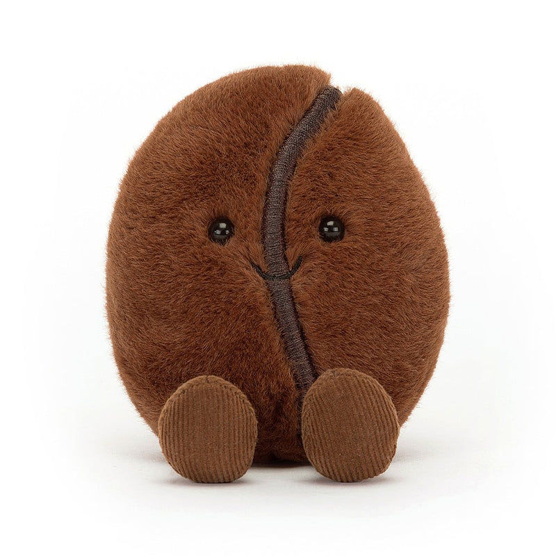 Jellycat Amuseable Coffee Bean front view