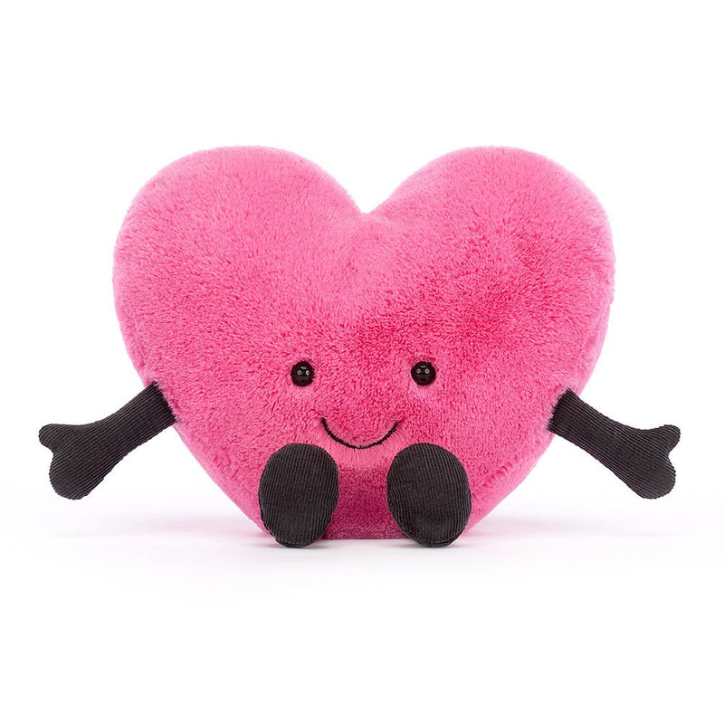 Jellycat Amuseable Pink Heart Little front view
