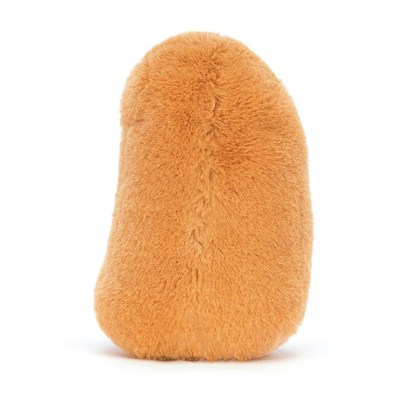 Jellycat soft toy, Amuseable Bean rear view sitting