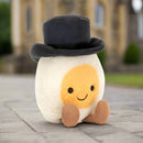 Amuseable Boiled Egg Groom by Jellycat front side view