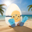 Jellycat Amuseable Boiled Egg Scuba front side view