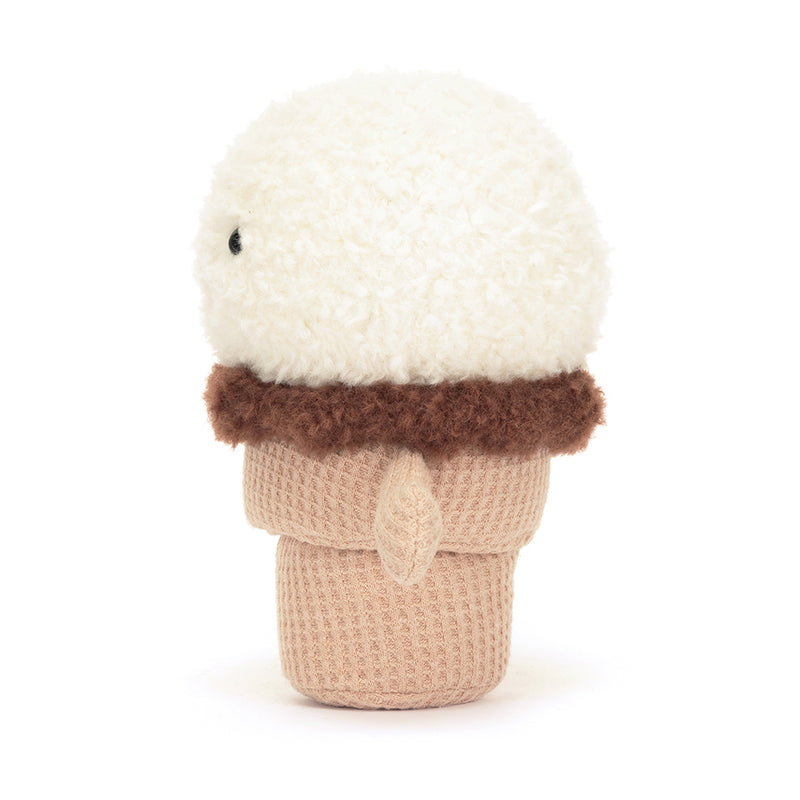 Jellycat Amuseable Ice Cream Cone side view