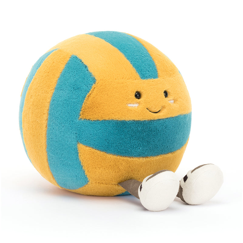 Jellycat Amuseable Beach Volley Ball at beach