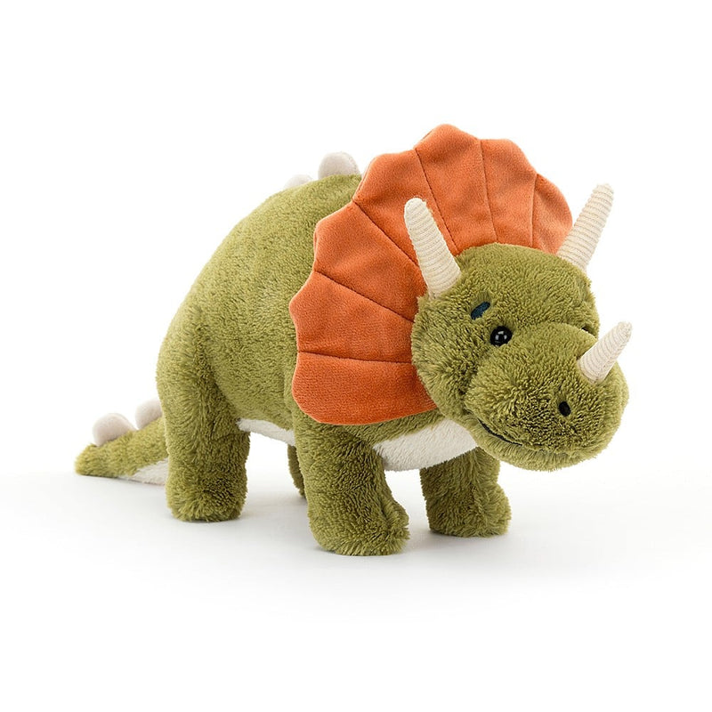 Jellycat Archie Dinosaur front side view