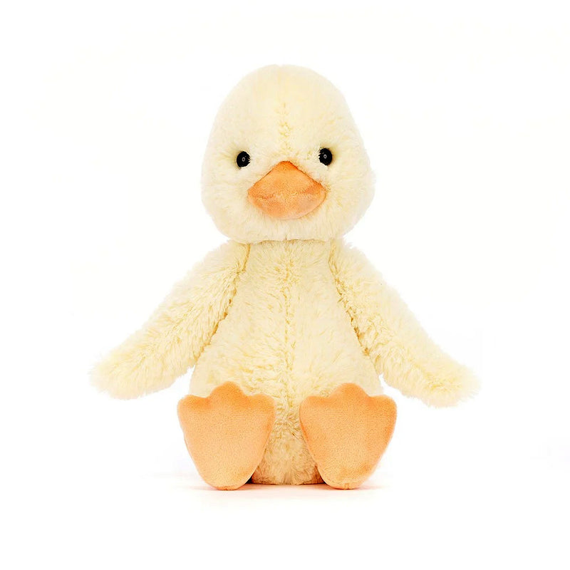 Jellycat Bashful Duckling front head-on view