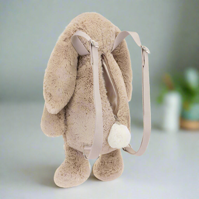 Bashful Beige Bunny Backpack