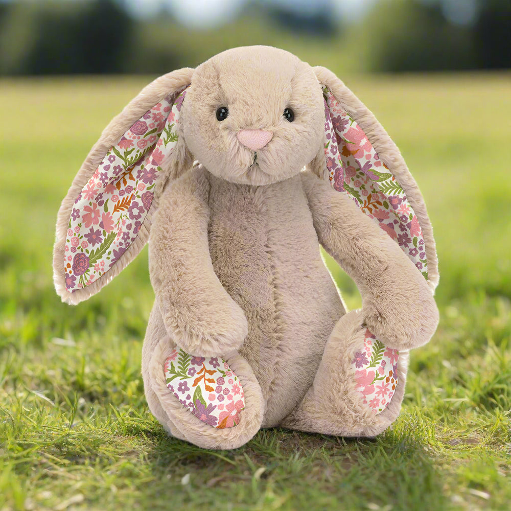 Jellycat Blossom Beige Bunny Petal Small