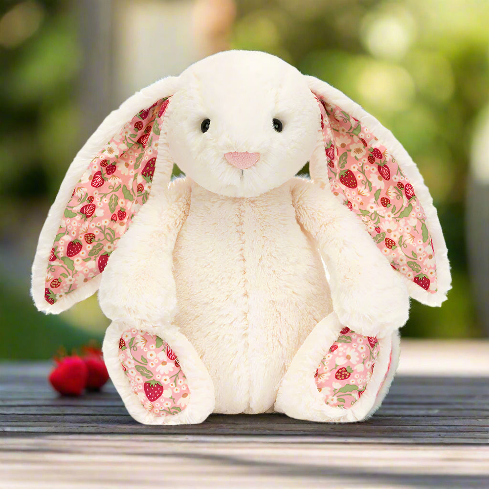 Jellycat Blossom Cream Bunny Berry Original