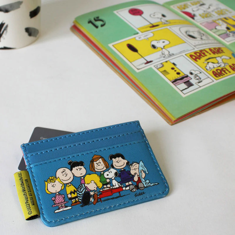Peanuts Be Kind Card Holder relative size