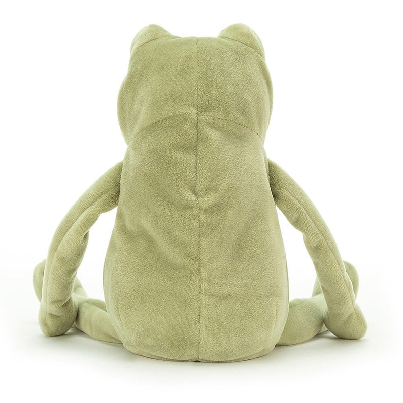 Jellycat Fergus Frog Sitting Rear View