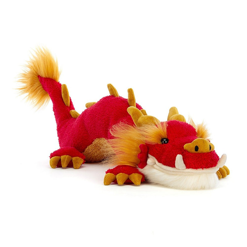 Jellycat Festival Dragon front side view