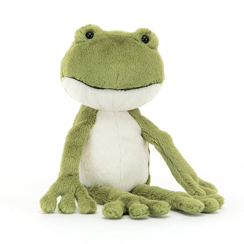 Jellycat Finnegan Frog sitting