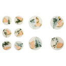 Stoneglow Green Apple and Lime Wax Melts top down view of melts