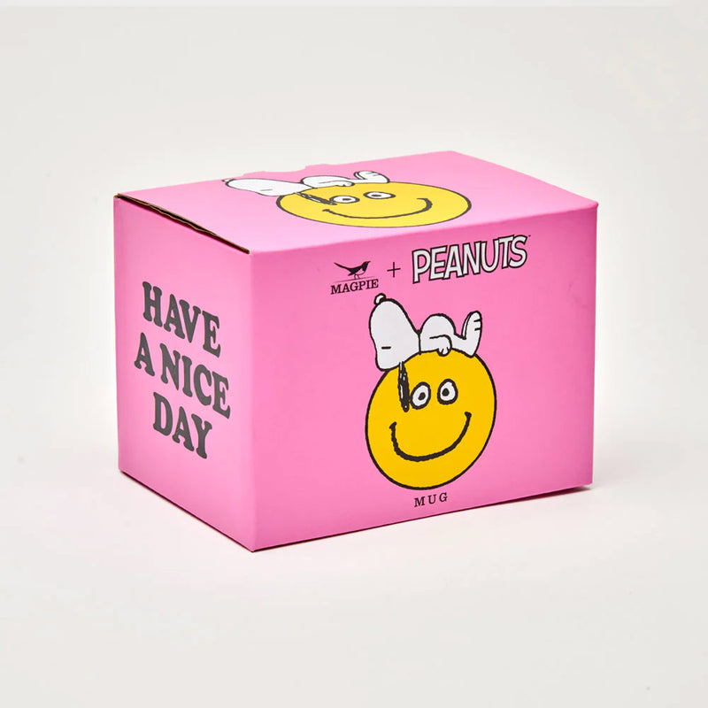 Snoopy and Peanuts Have a Nice Day Mug gift wrap box