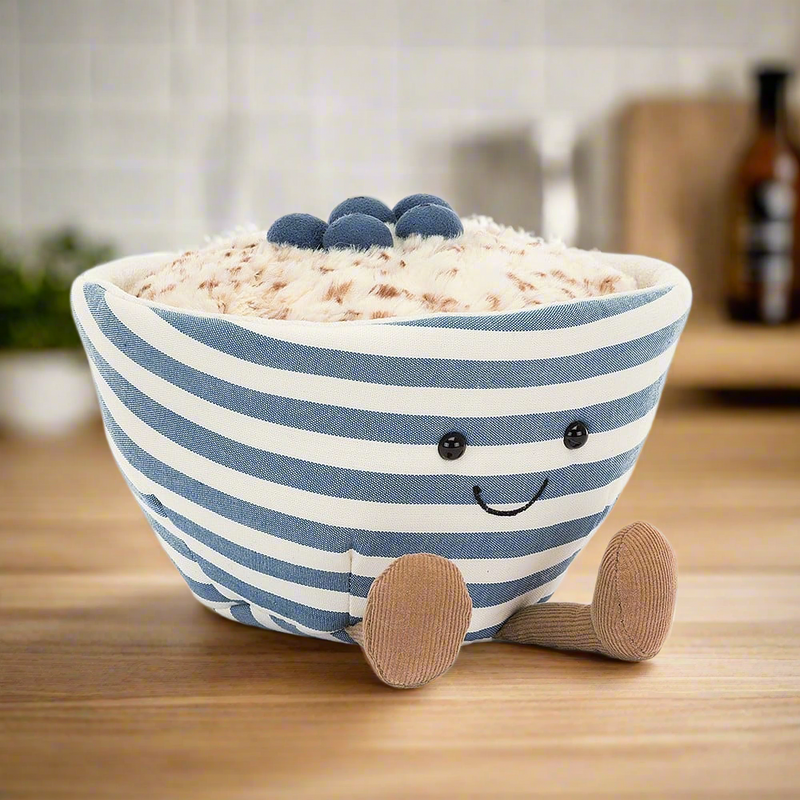 soft toy bowl of oats