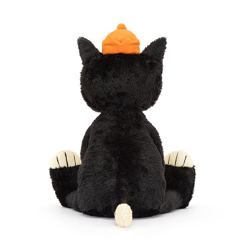 Jellycat Jack Big rear view showing white  tipped tail