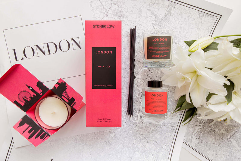 London Pic A Lily Scented Candle Collection