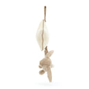 Bashful Beige Bunny Music Pull