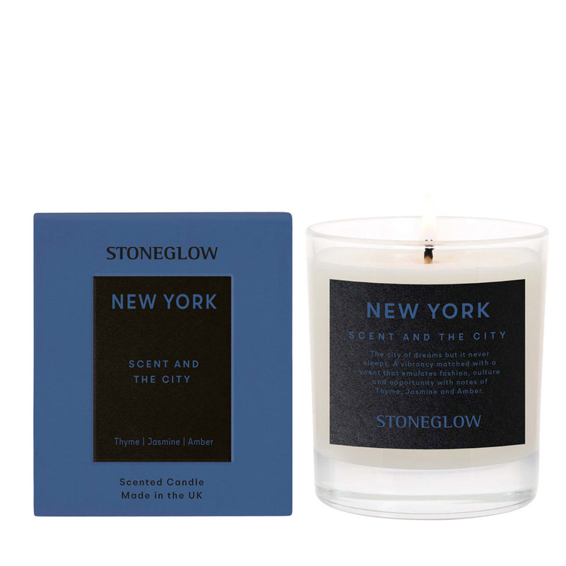 New York Scent And The City Scented Candle by Stoneglow