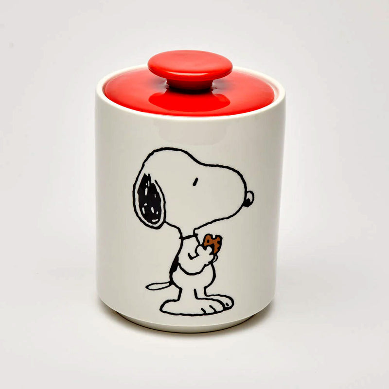 Peanuts Snoopy Cookie Jar side 1