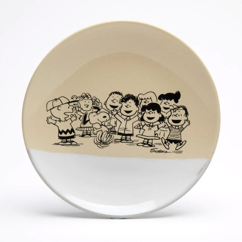 Peanuts Gang Stoneware Platter