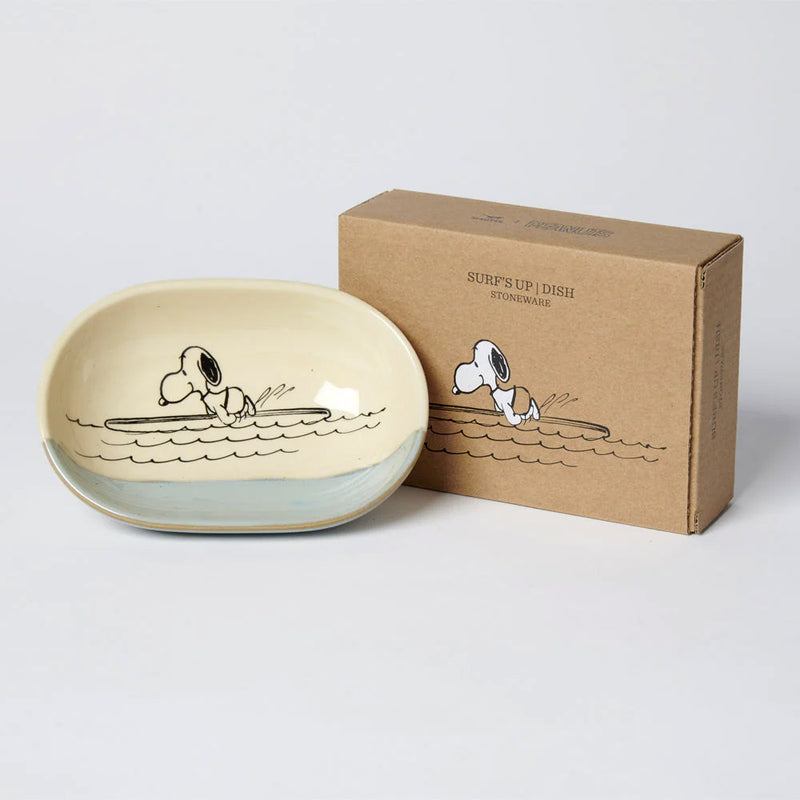 Peanuts Snoopy Surfs Up Trinket Dish with gift box
