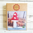 Toadstool Felt Mini  Craft Kit