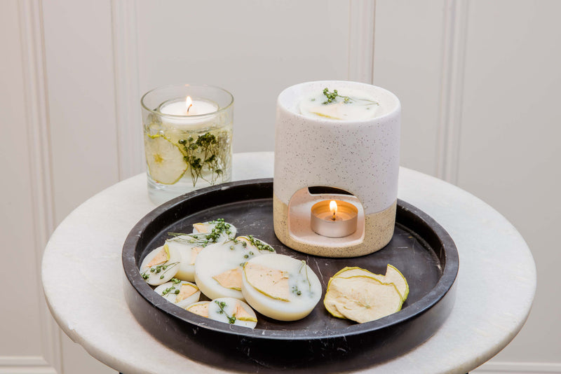 Stoneglow Candles Wax Melter in Ceramic