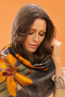 Botany Charcoal Wool Scarf