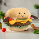 Jellycat Amuseable Burger front side view