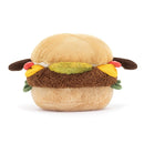 Jellycat Amuseable Burger rear view