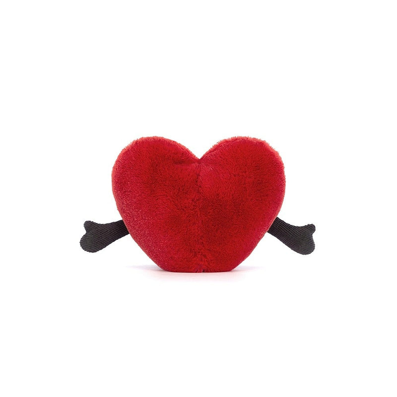 Jellycat Amuseable Red Heart Little rear view