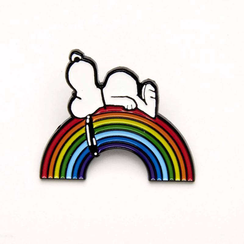 Snoopy and Peanuts Good Vibes Enamel Pin