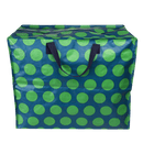 Green On Blue Spotlight Jumbo Storage Bag