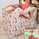 Jumbo Storage Bag 50's Christmas