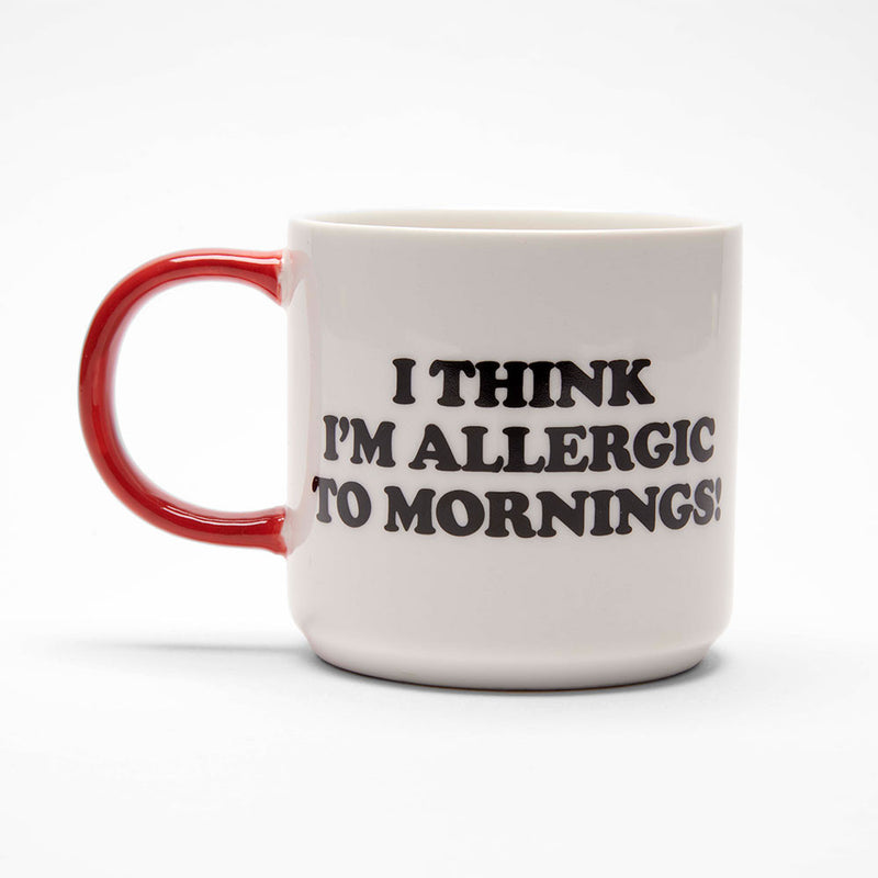 Peanuts Allergic To Morning Mug