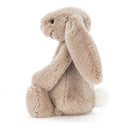 Jellycat Bashful Beige Bunny Small sitting side view