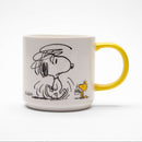 Snoopy and Peanuts Coffee Mug showing Snoopy
