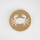 Cork Coaster Set - Crab