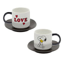 Snoopy and Peanuts Love Espresso Set