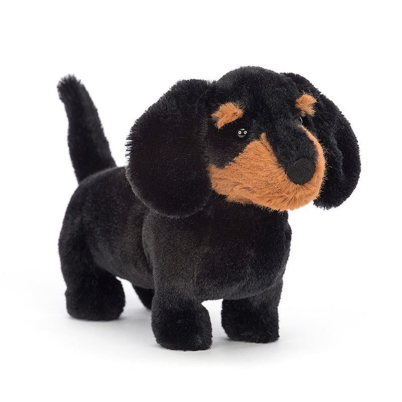 Jellycat Freddie Sausage Dog Small front view