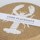 Cork Placemat Set - Lobster