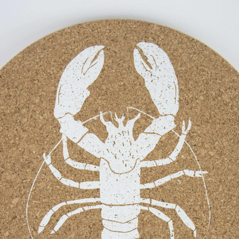 Cork Placemat Set - Lobster