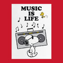 Peanuts Music is Life Tea Towel